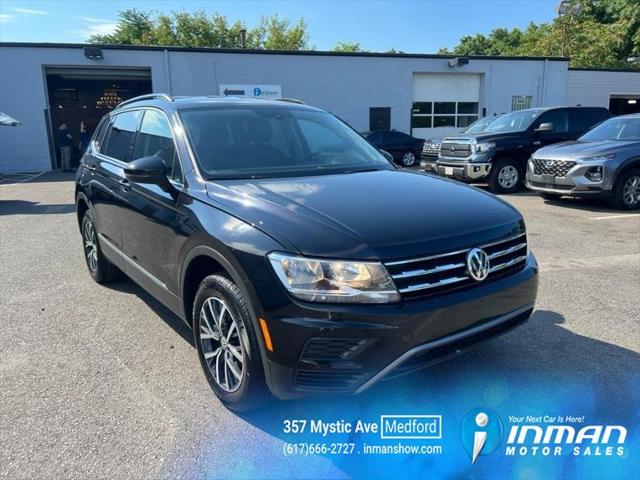 2021 Volkswagen Tiguan 2.0T SE R-Line Black for sale in Everett, MA