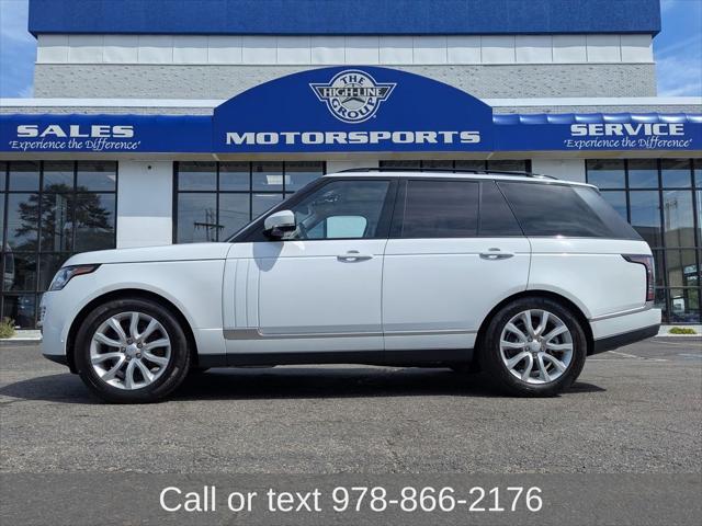 2016 Land Rover Range Rover 3.0L V6 Turbocharged Diesel HSE Td6 for sale in Lowell, MA