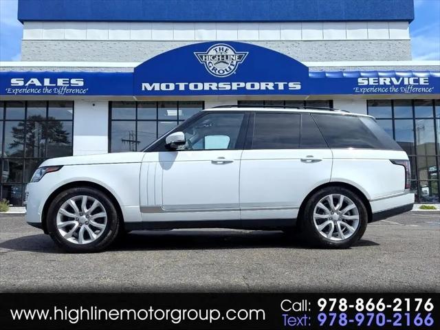 2016 Land Rover Range Rover 3.0L V6 Turbocharged Diesel HSE Td6 for sale in Lowell, MA