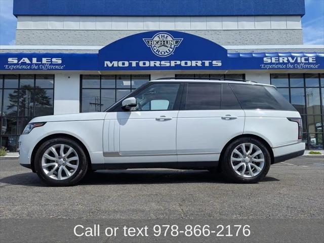 2016 Land Rover Range Rover 3.0L V6 Turbocharged Diesel HSE Td6 for sale in Lowell, MA