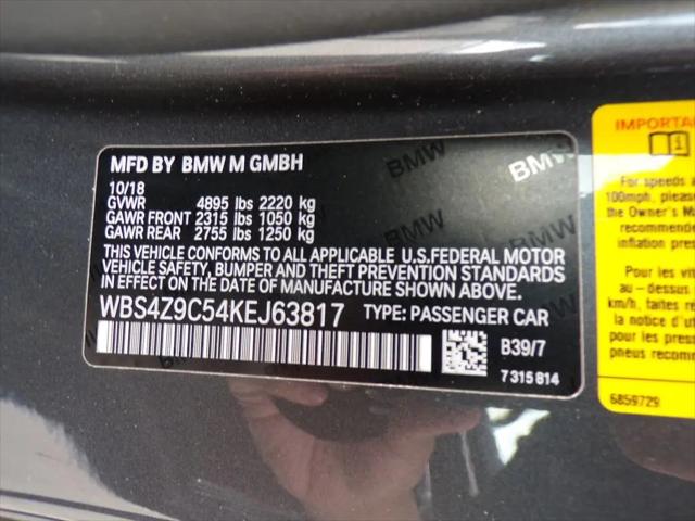 2019 BMW M4 Convertible