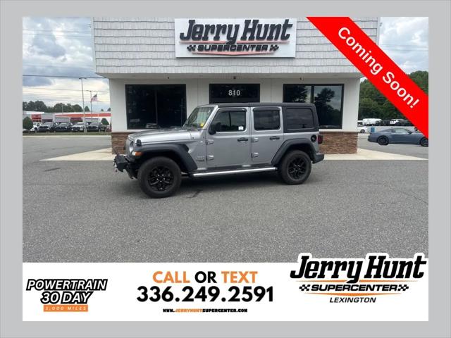 2019 Jeep Wrangler Unlimited Sport S 4x4 for sale in Lexington, NC