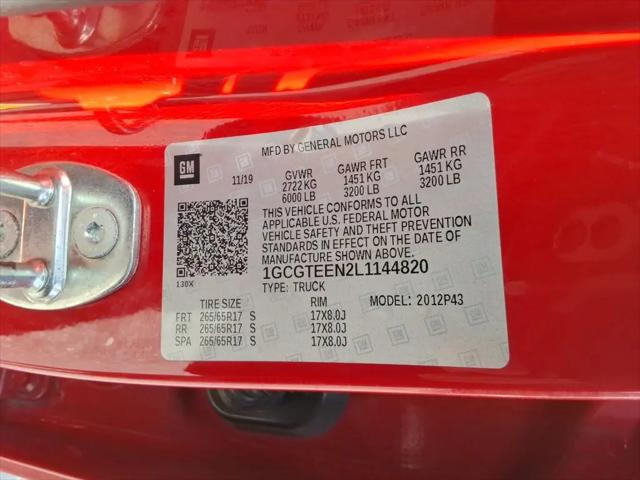 2020 Chevrolet Colorado 4WD Crew Cab Short Box ZR2