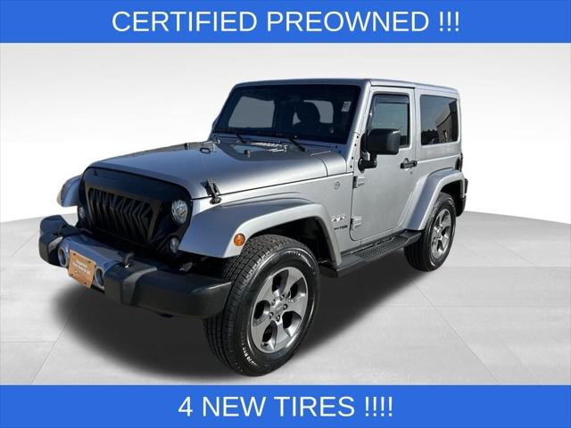2018 Jeep Wrangler JK Sahara 4x4