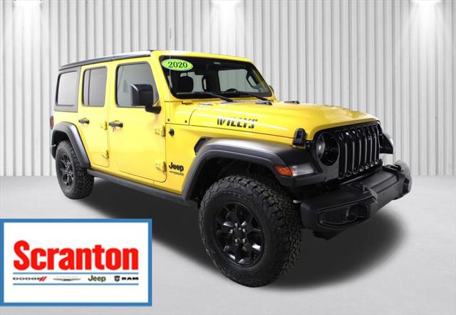 2020 Jeep Wrangler Unlimited Willys 4X4 2020 Jeep Wrangler Unlimited Willys 4X4