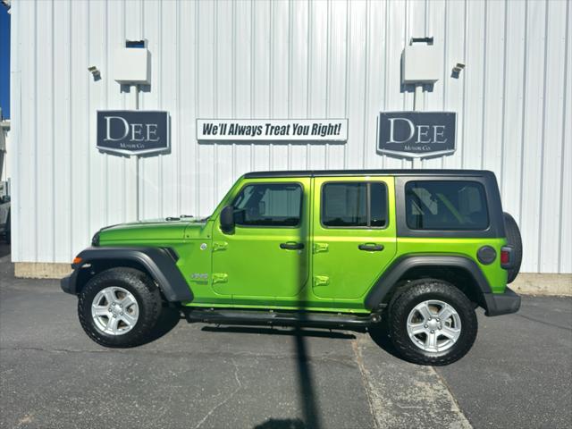 2019 Jeep Wrangler Unlimited Sport S 4x4 2019 Jeep Wrangler Unlimited Sport S 4x4