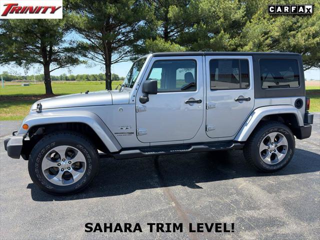 2018 Jeep Wrangler JK Unlimited Sahara 4x4 for sale in Taylorville, IL