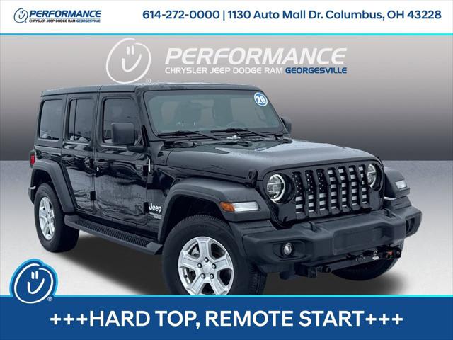 2020 Jeep Wrangler Unlimited Sport S 4X4 2020 Jeep Wrangler Unlimited Sport S 4X4