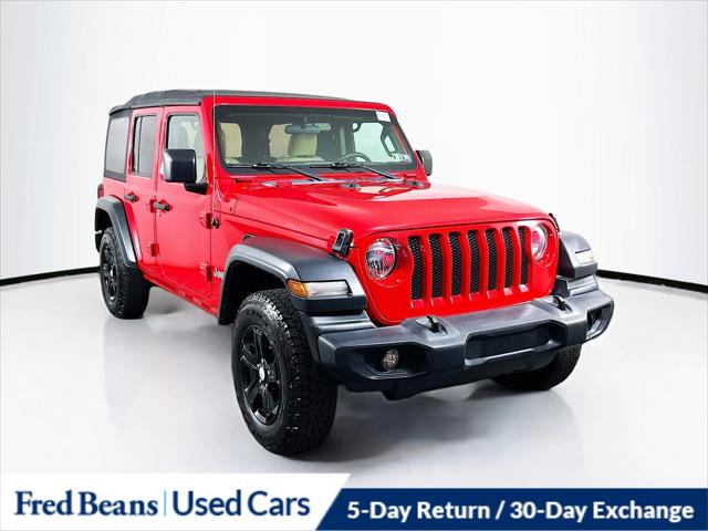 2018 Jeep Wrangler Unlimited Sport S 4x4