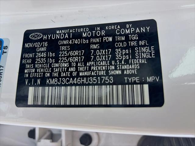 2017 Hyundai Tucson SE