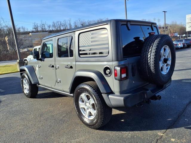 2018 Jeep Wrangler Unlimited Sport S 4x4