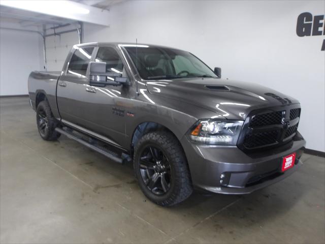 2018 RAM 1500 Night Crew Cab 4x4 57 Box