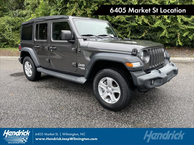 2019 Jeep Wrangler Unlimited Sport S 4x4 for sale in Wilmington, NC