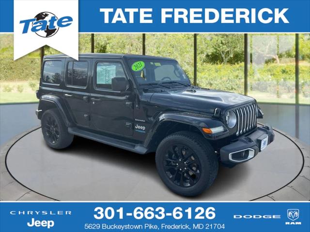 2021 Jeep Wrangler 4xe Unlimited Sahara 4x4