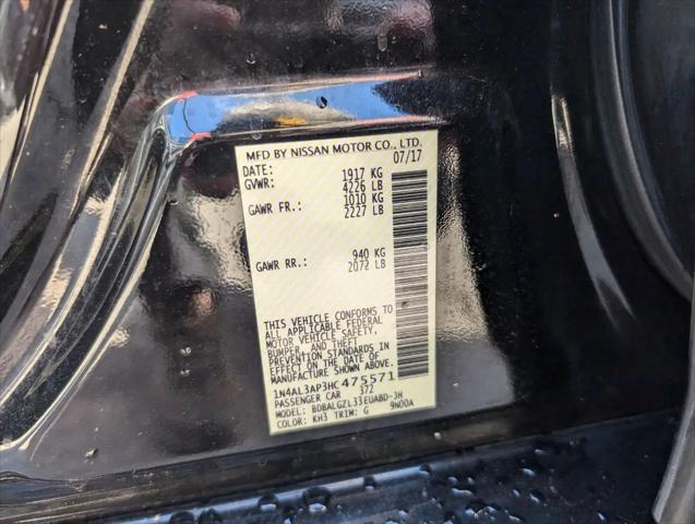 2017 Nissan Altima 2.5 S