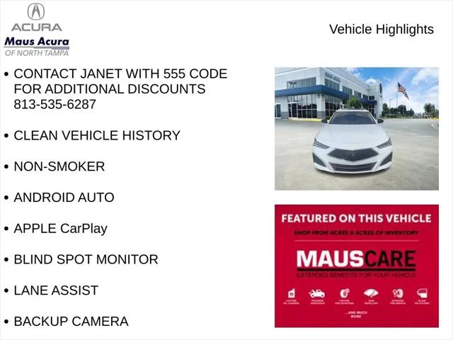 2021 Acura TLX Technology Package