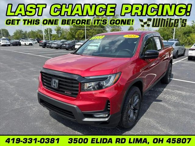 2021 Honda Ridgeline AWD Sport for sale near Lima, OH