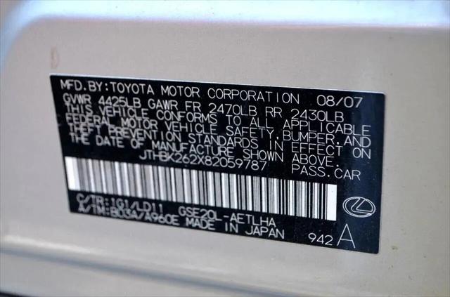 2008 Lexus IS 250 4dr Sport Sdn Auto RWD