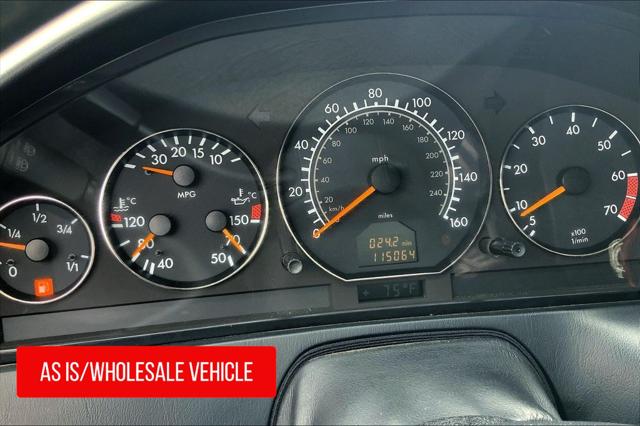 1999 Mercedes-Benz 500 2dr Roadster 5.0L