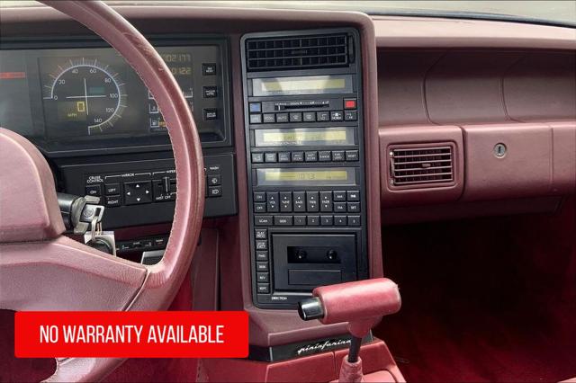 1987 Cadillac Allante Convertible