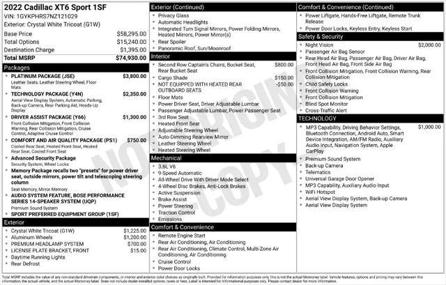 2022 Cadillac XT6 AWD Sport for sale in Fargo, ND