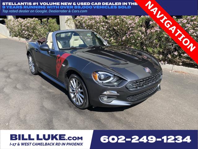 2018 Fiat 124 Spider Lusso Red Top Edition