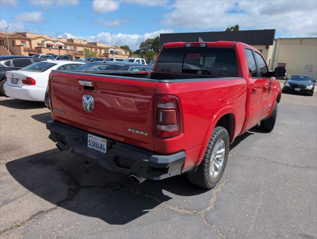 2019 RAM 1500 Laramie Quad Cab 4x4 64 Box