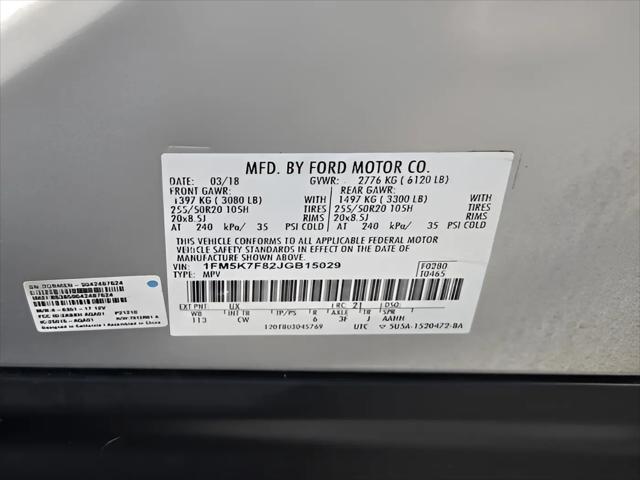 2018 Ford Explorer Limited