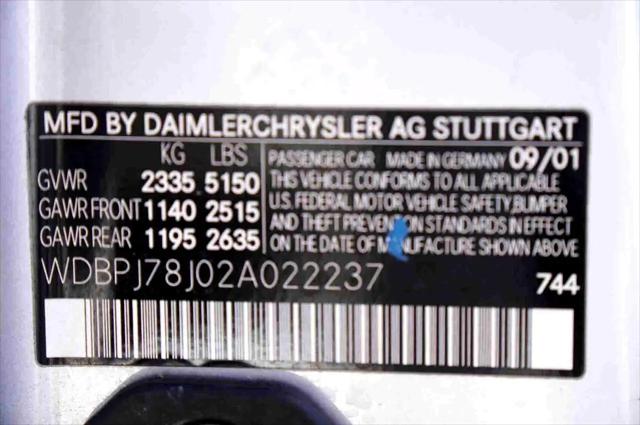 2002 Mercedes-Benz 600 2dr Cpe 6.0L