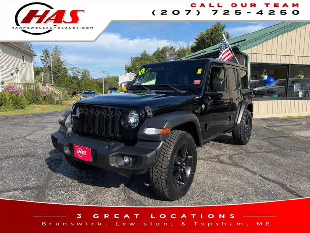 2019 Jeep Wrangler Unlimited Sport Altitude 4x4 for sale in Brunswick, ME