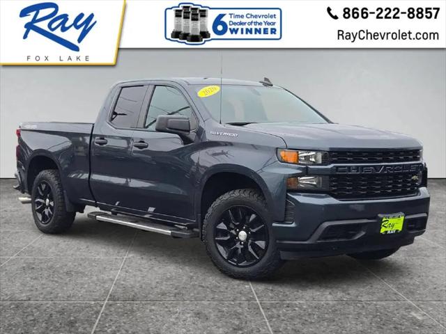 2020 Chevrolet Silverado 1500 4WD Double Cab Standard Bed Custom for sale in Fox Lake, IL