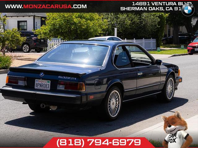 1987 BMW 6 Series 635CSi