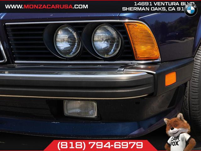 1987 BMW 6 Series 635CSi