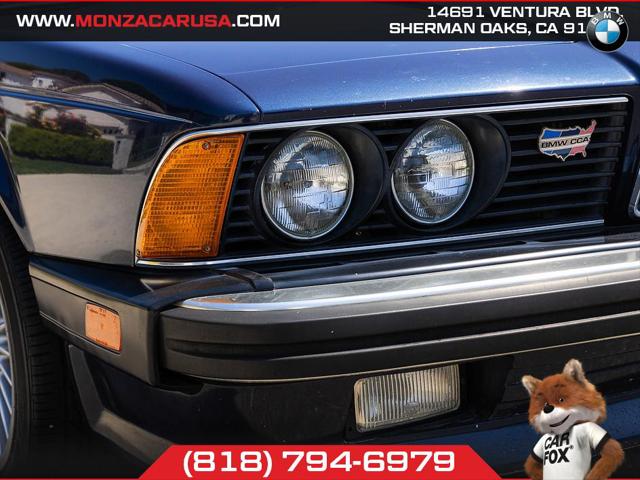 1987 BMW 6 Series 635CSi