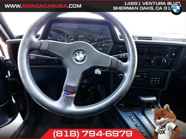 1987 BMW 6 Series 635CSi