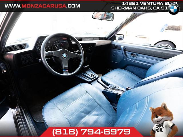 1987 BMW 6 Series 635CSi