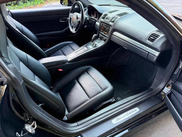 2016 Porsche Cayman Black Edition
