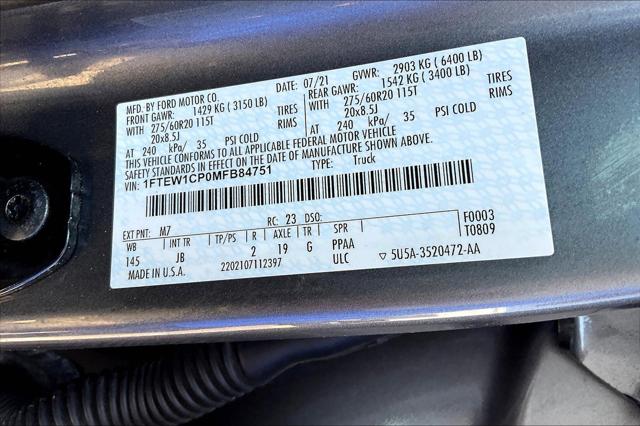 Used 2021 Ford F-150 For Sale in Olive Branch, MS