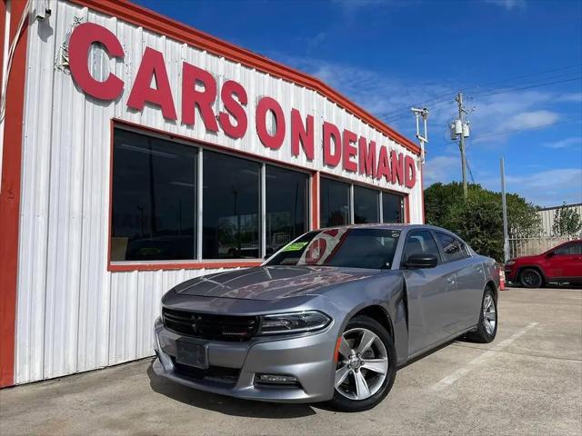 2018 Dodge Charger SXT Plus RWD for sale in Pasadena, TX