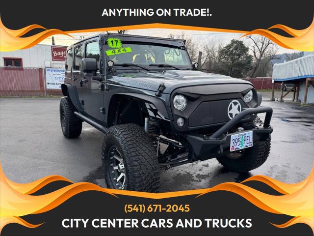 2017 Jeep Wrangler Unlimited Sahara for sale in Roseburg, OR