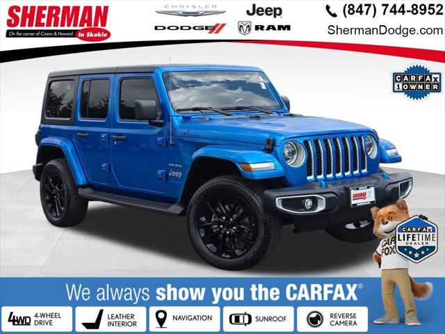 2022 Jeep Wrangler 4xe Unlimited Sahara 4x4