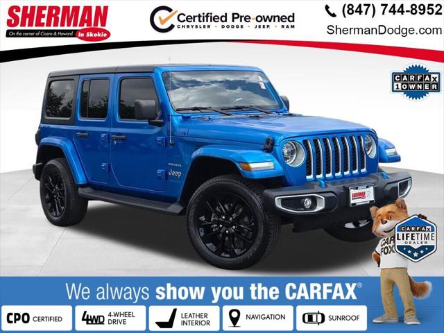 2022 Jeep Wrangler 4xe Unlimited Sahara 4x4