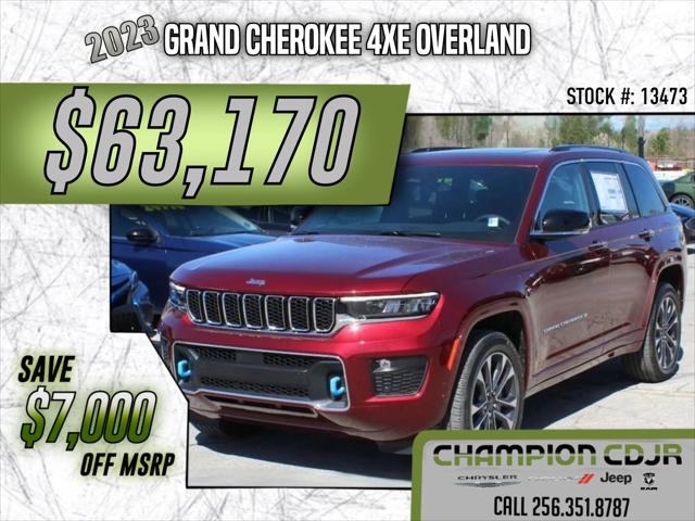 2023 Jeep Grand Cherokee 4xe GRAND CHEROKEE OVERLAND 4xe