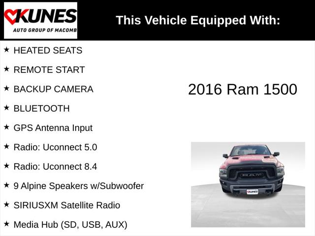 2016 RAM 1500 Rebel 2016 RAM 1500 Rebel