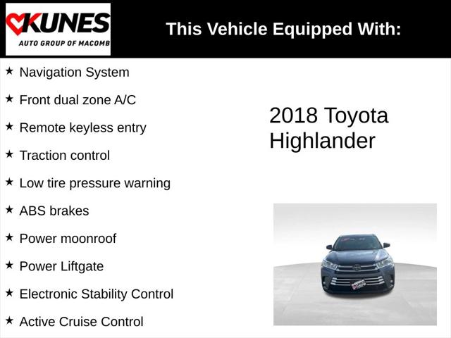 2018 Toyota Highlander XLE