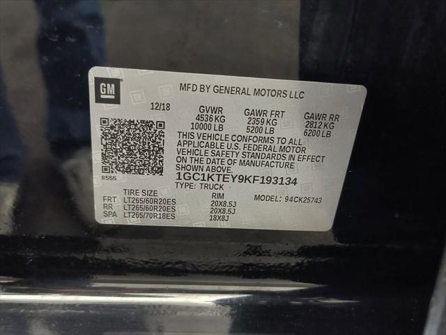 2019 Chevrolet Silverado 2500HD LTZ