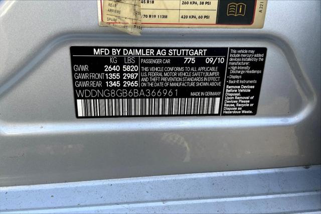 2011 Mercedes-Benz S 550 4MATIC