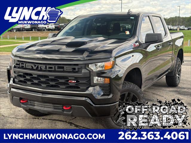 2023 Chevrolet Silverado 1500 4WD Crew Cab Short Bed Custom Trail Boss for sale in Mukwonago, WI
