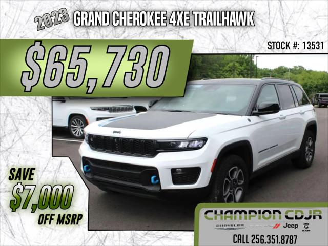 2023 Jeep Grand Cherokee 4xe GRAND CHEROKEE TRAILHAWK 4xe