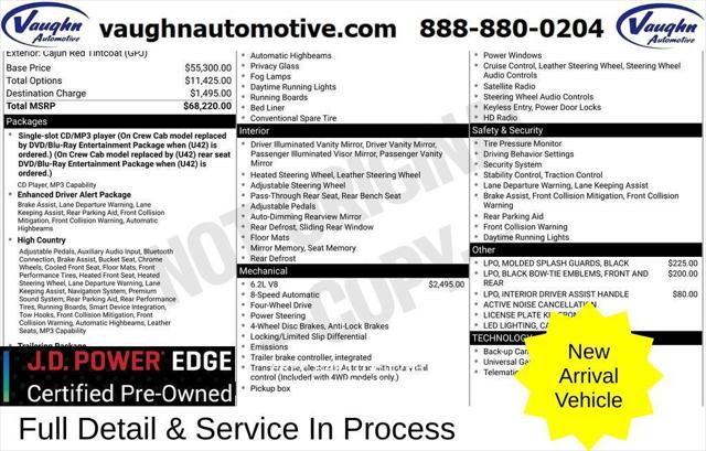 2018 Chevrolet Silverado 1500 High Country 2018 Chevrolet Silverado 1500 High Country